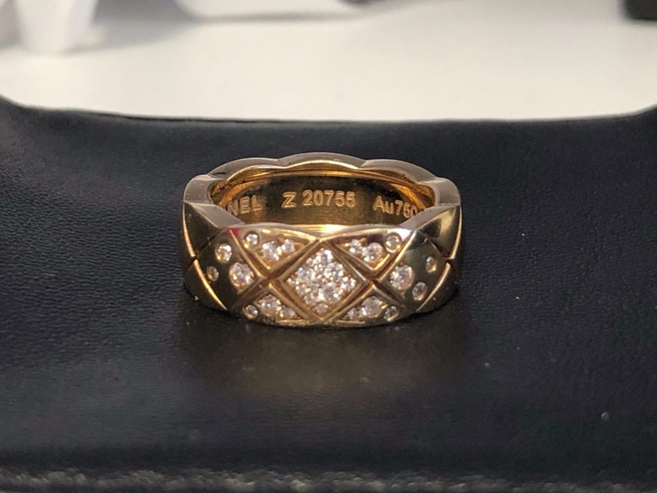 coco chanel crush ring