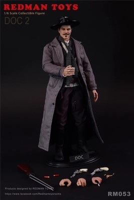 REDMAN TOYS RM053-DOC 2 Holliday Tombstone 12in Action Figure Doll Model