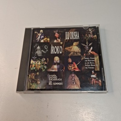 Iroko Ilu Orisha CD Lazaro Galarraga Bill Summers Yoruba Bata Drum Sacred Songs