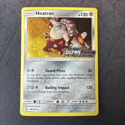 Heatran 088/156 Alternate Art Prerelease Promo Holo Ultra Prism