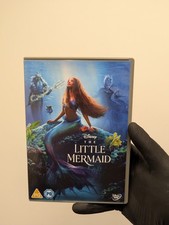 The Little Mermaid DVD (2023)Not sealed mark on spine see pics