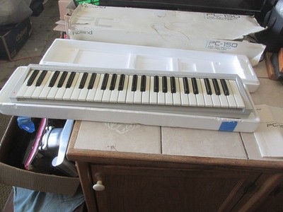 Roland PC-150 Midi Keyboard Controller Vintage Boxed With Instructions