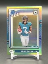 2024 Panini Donruss Optic - Rated Rookie Brian Thomas Jr. #214 Holo Prizm (RC)