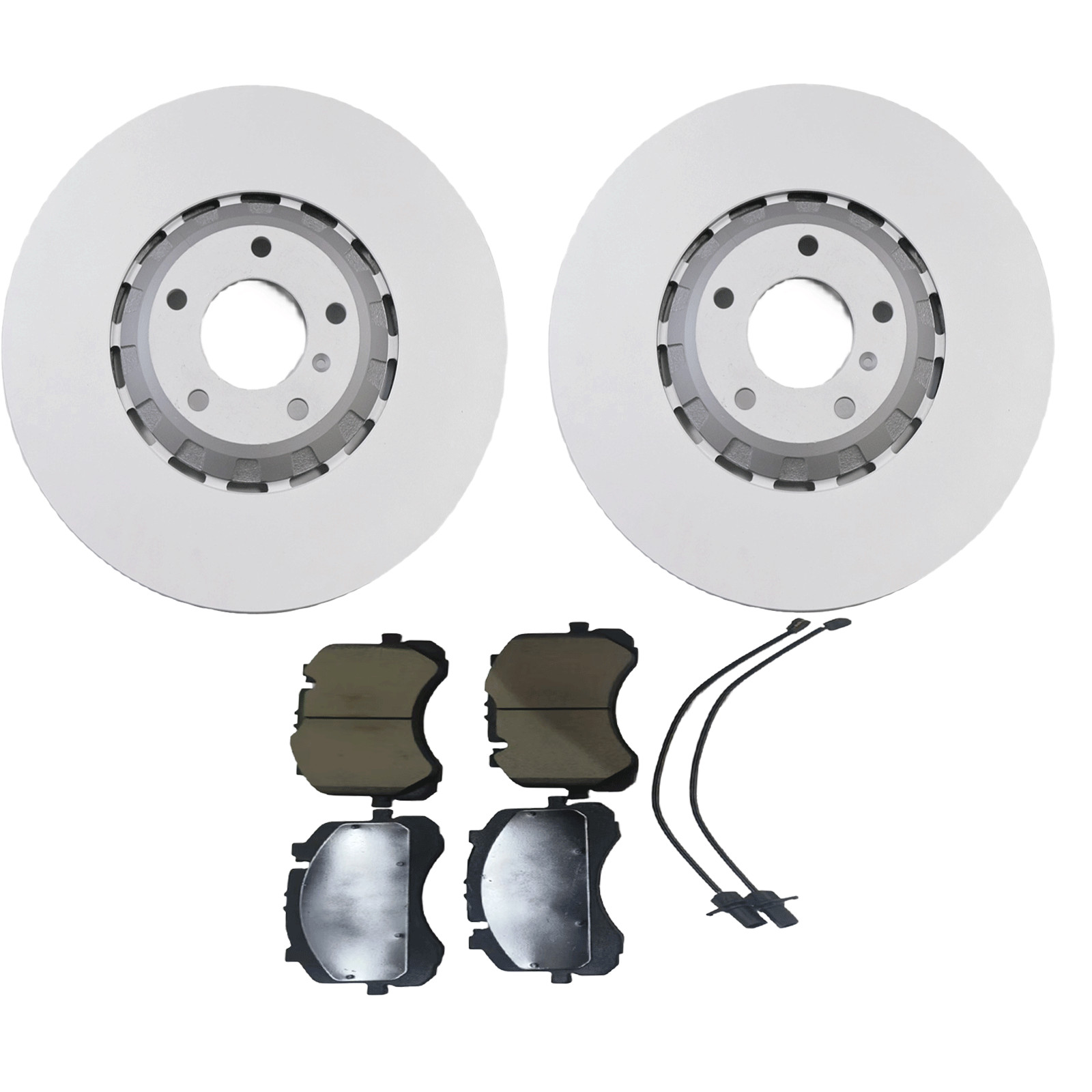 NEW rotors front brake pads and low dust FOR Bentley Bentayga USA -