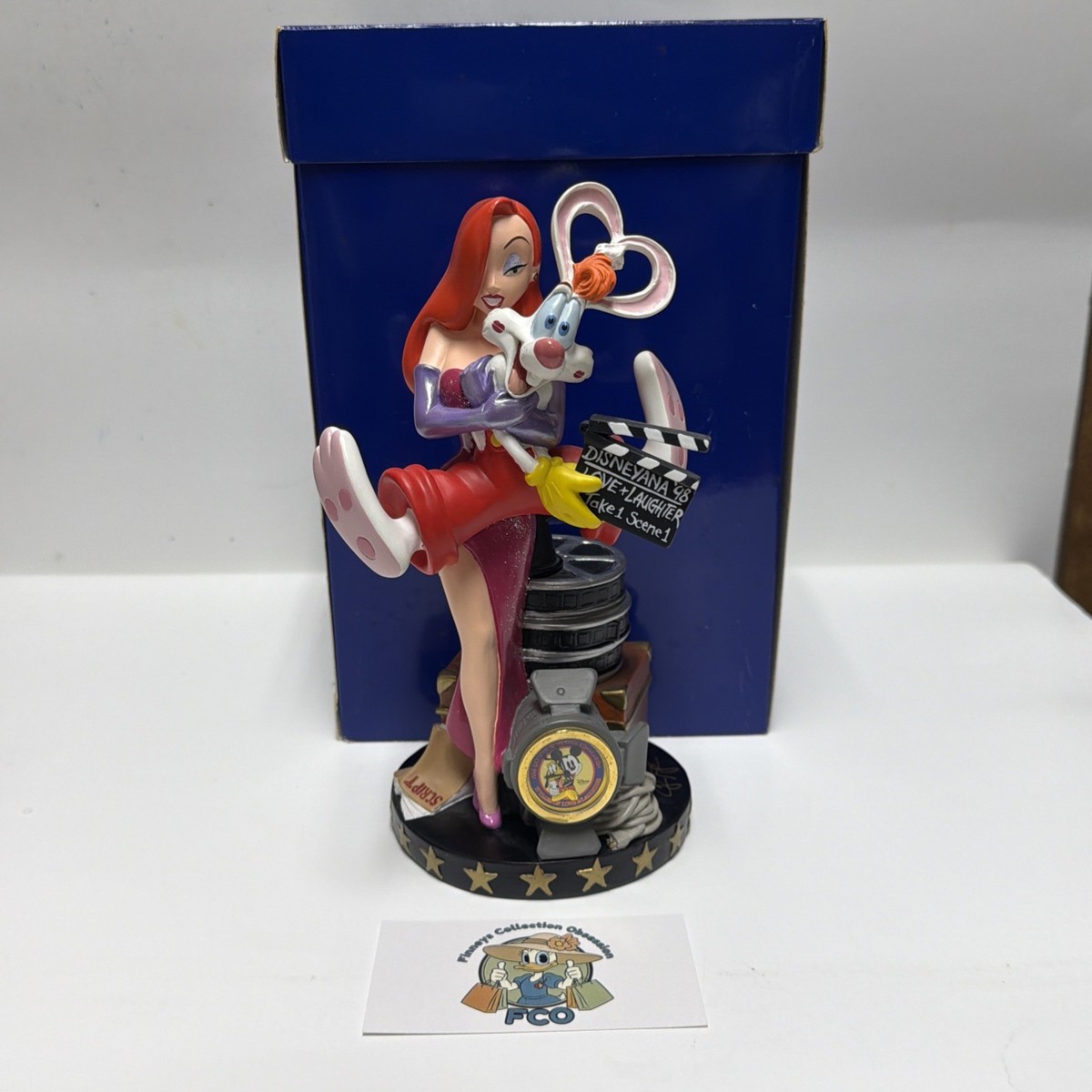 ロジャーラビット＆ジェシカ 1998ディズニーアナコンベンション限定フィギュア Disneyana Convention 1998 Statue Roger Rabbit & Jessica Rabbit
