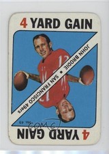 1971 Topps Game Cards John Brodie #49 0s55