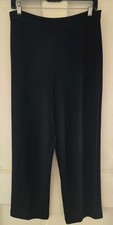 Vintage St. John Collection Black Tapered Pants, excellent condition, Size 8