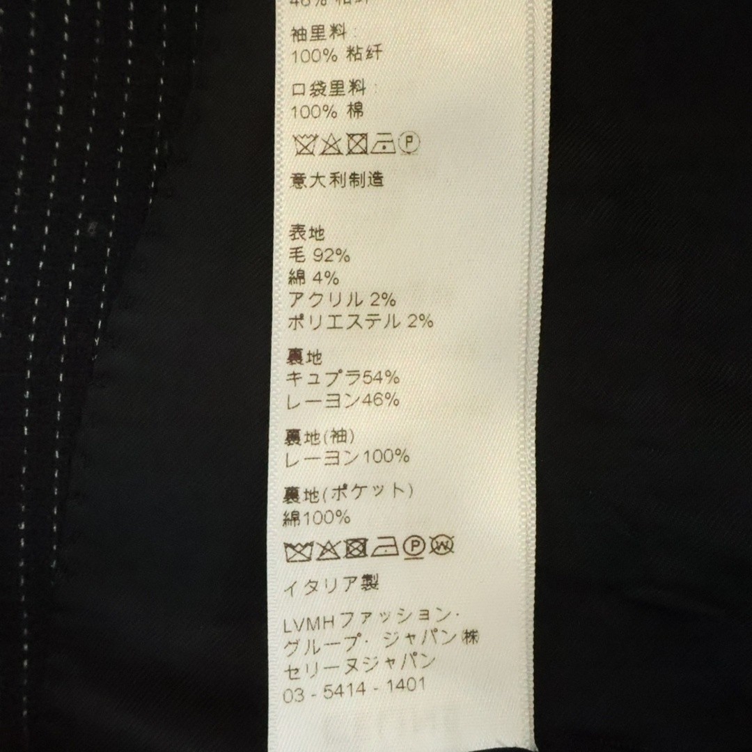 CELINE Square Hem Rectangular Jacket Tailored Bla… - image 8