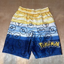 Pok mon Swim Trunks Boys Size Large
