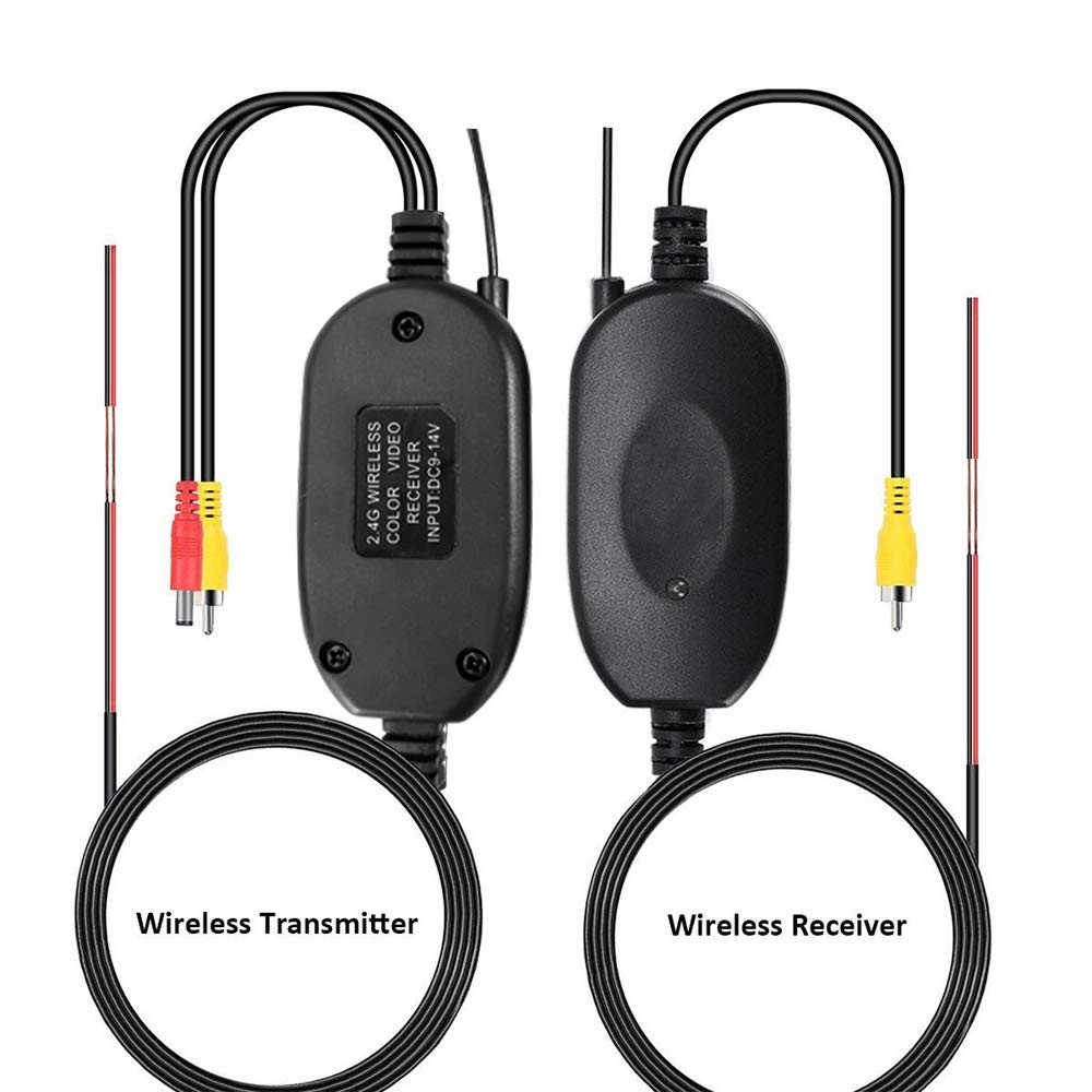 NEW 2.4G Wireless Color Video Transmitter and Receiver for The Vehicle Backup...