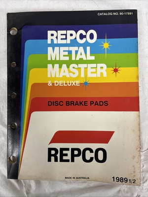#ad #ad Repco Metal Master Imported Disk Brake Pad NOS Catalog $16.00