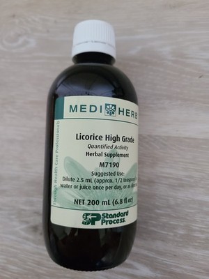 Mediherb by Standard Process Licorice High Grade-Liquid- EXPIRED 7/25