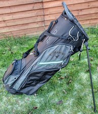 Callaway Fusion 14 Zero Black/Grey/White Lightweight Stand Bag (NO RAINCOVER)