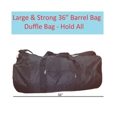 Holdall 36" Large Duffle Bag Barrel Bag Gym Sports Travel Luggage Equipment Bag