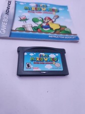 Super Mario World Super Mario Advance 2 (Game Boy Advance, 2002) Manual And Cart