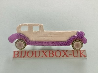 LEA STEIN VINTAGE ROLLS ROYCE BROOCH.  Best Vintage Selection Online