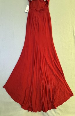 black mini backless dress Sherri Hill Pleated Chiffon Gown 56700 orange/bright pink / 0 main image 0