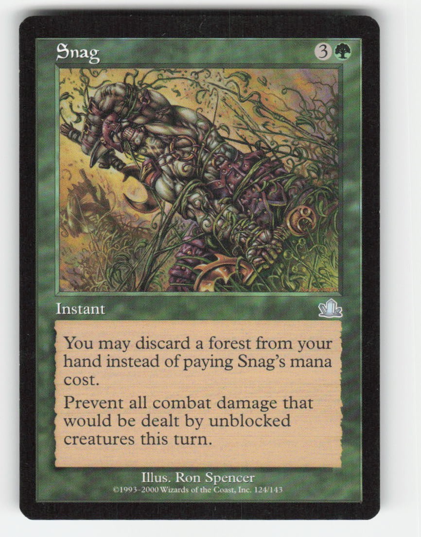 2000 Snag Prophecy 124 MTG