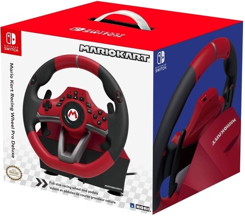 Nintendo Switch "Mario Kart" Racing Wheel Pro Deluxe by HORI