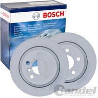 2X Bosch Bremsscheiben Ø280Mm Hinten Passend FÜR BMW 1 2 I3 X1 X2 Mini Mini