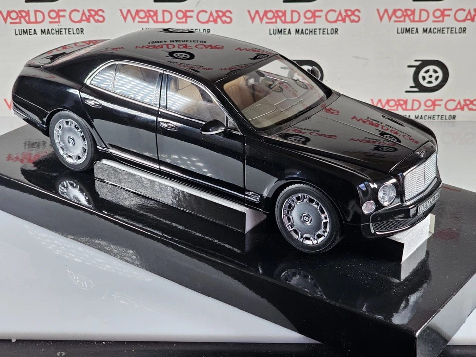 Minichamps  1:18 Bentley Mulsanne 2010 Black  Dealer Edition  — 第 2/4 张图片