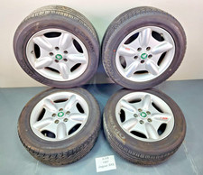  1997-2002 Oem Jaguar Xk8 Xkr Alloy Wheel Rims 8jx17 Et33 W Tires Set