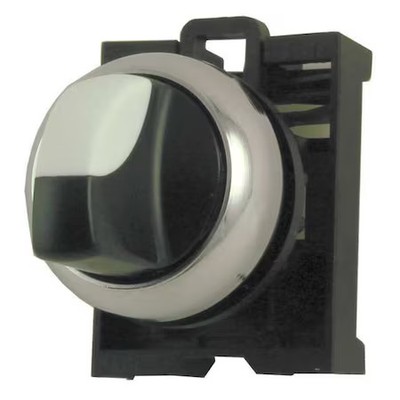 Eaton M22m-Wk3 Non-Illum Selector Swtch, 22Mm, 3 Pos, Knob