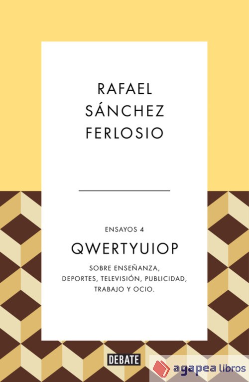 Qwertyuiop (Ensayos 4). NUEVO. ENVÍO URGENTE (Librería Agapea)