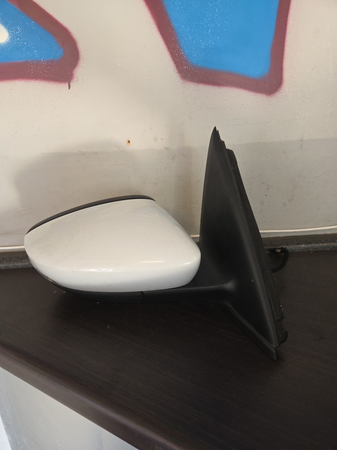 SKODA FABIA Door Mirror Drivers Side Electric 2019 Petrol 6V2857408C White - Image 6