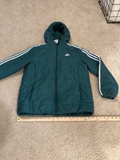 Adidas Puffer Jacket Kids L 14-16 Green