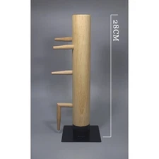 Wing Chun Wooden Dummy Kung Fu Stake Ip Man Handmade Model 28cm Decoration Mini