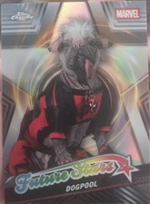 2025 Topps Chrome Deadpool & Wolverine | Dogpool #FS-8 | Future Stars Refractor