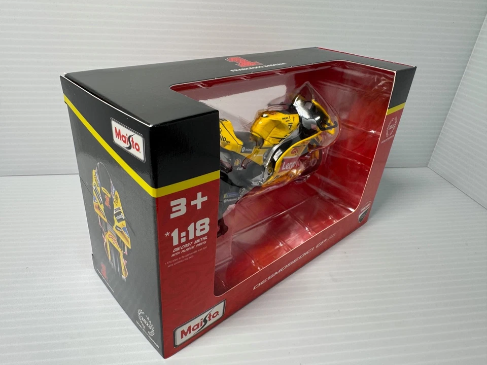 MAISTO 1/18 - DUCATI DESMOSEDICI GP1 - ITALY GP WORLD CHAMPION 2023 36396Y/1 - Image 3 of 4