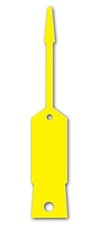 Self-Lock Arrow ID Key Tags Or Car Parts Tags 1,000 per Pack  Yellow Yellow