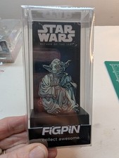 Star Wars FiGPin NYCC 2023 ROTJ Yoda Glow in The Dark #1567 Pin LE 1000 NOS