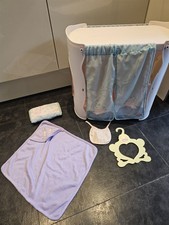 Baby Annabell Bed And Wardrobe Bundle Hanger Towel Pillow