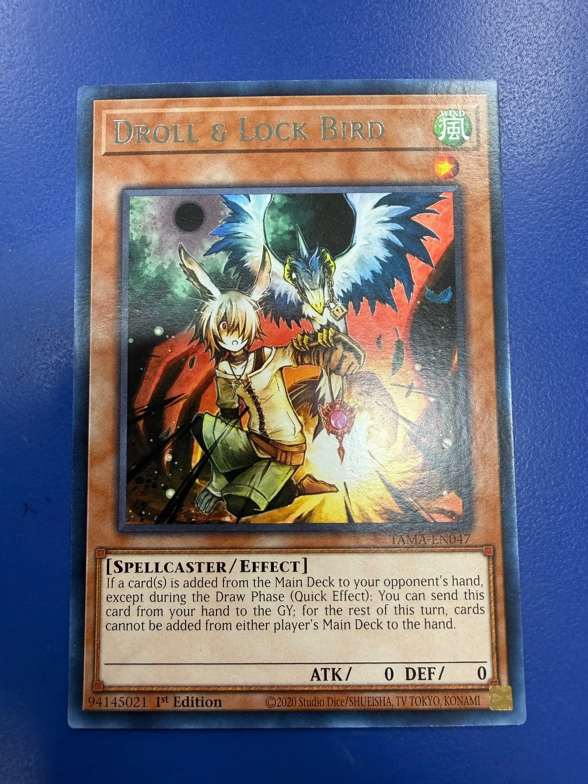 Droll & Lock Bird 1st Edition Rare Tactical Masters TAMA-EN047 NM