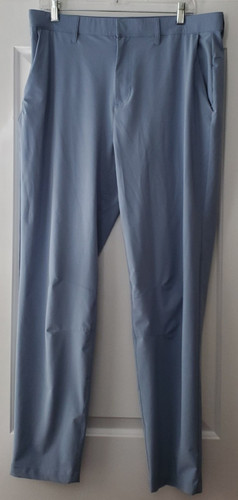 Fabletics Mens The Only Pant Light Blue SEE PHOTOS - Size 35 x 32 - EUC - Picture 1 of 9