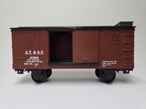 Scientific Toy A.T. & S.F. 6789 Christmas Train Box Car Tender