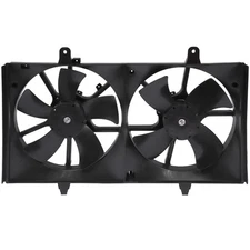 Radiator Condenser Cooling Fan Assembly For 2002-2004 Nissan Altima NI3115116