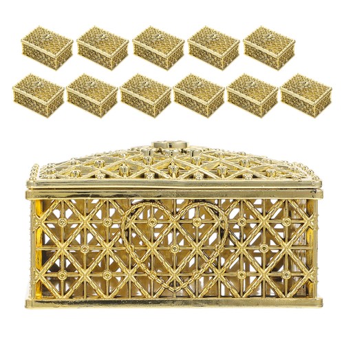 12 Teile Europäische Schmuckschatulle Vitrine für Kosmetik Dekor Organizer