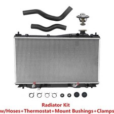 Complete Radiator Kit For Civic 2001-2005 1.7l Whoses Thermostat Clamps Cu2354 Complete Radiator Kit For Civic 2001-2005 1.7l Whoses Thermostat Clamps Cu2354