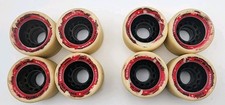 8 Ruedas de repuesto usadas BONT SKATES Ballistic 40x60 MM 92A