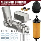Aluminum Engine Oil Cooler Filter Housing Fits 11-16 Dodge Jeep Chrysler Ram3.6L