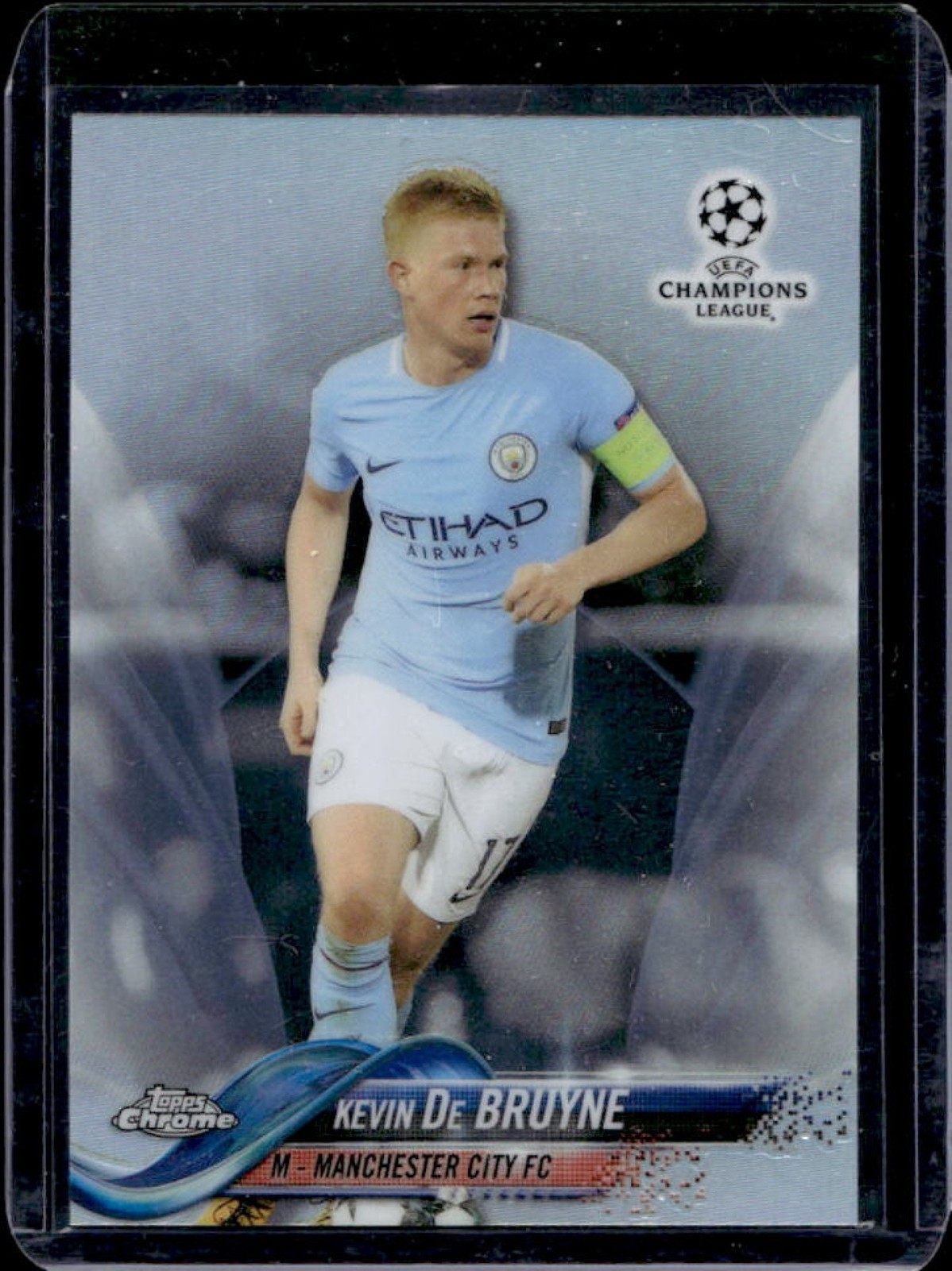 2017 Topps Chrome UEFA Kevin De Bruyne Refractor #69 Man City