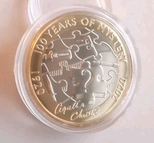 2020 Royal Mint Agatha Christie £2 Two Pound Coin Brilliant Uncirculated.