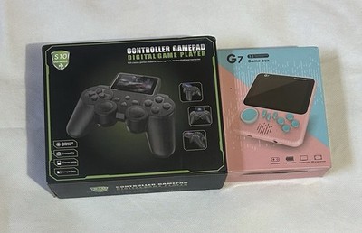 S10 Digital Game Player Controller Pad BLUE G7 Game Box Handheld 520 Games in 1