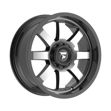 20x9 Fittipaldi Offroad Fa16mb Black Wheels 8x170 12mm Set Of 4