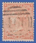 GB SG80 QV 1862 4d PALE RED SB GU IN LIVERPOOL 466