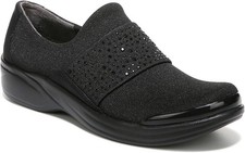 BZees Women's, Pizazz Slip-On Comfort Foam Insole Size 7W